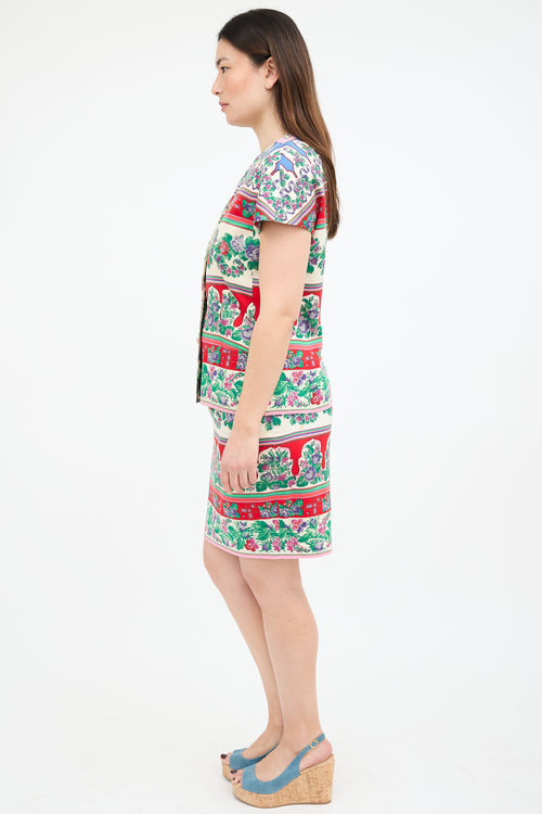 Versace Vintage Floral Co-Ord Set