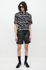 Versus Black & White Logo Shirt