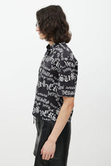Versus Black & White Logo Shirt