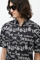 Versus Black & White Logo Shirt