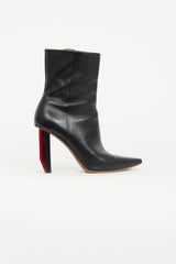 Vetements 2016 Black Reflector Ankle Boot