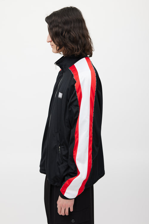 Vetements Black & Multicolour Barcode Track Jacket