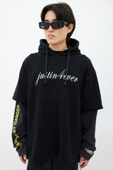 Vetements Black & Multicolour Justin4ever Hoodie