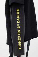Vetements Black & Multicolour Justin4ever Hoodie
