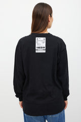 Vetements Black & White Logo Top