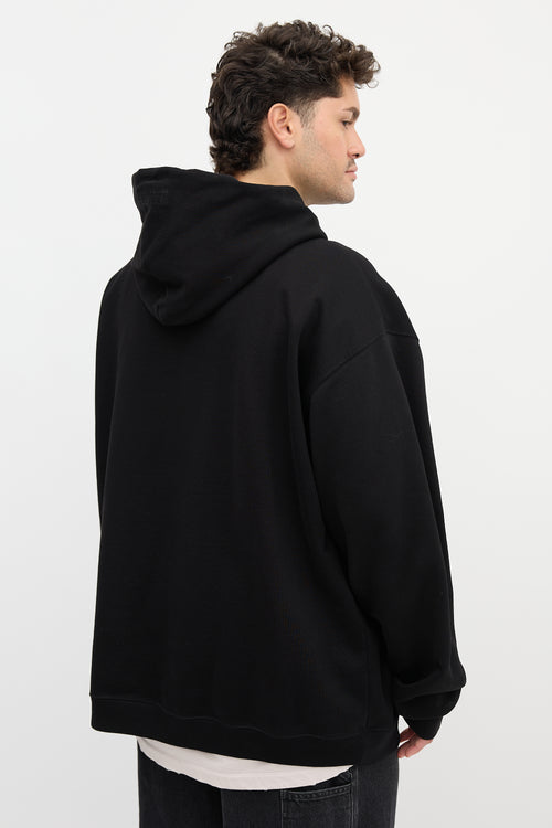 Vetements Embellished Logo Hoodie