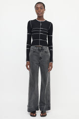 Vetements Jersey Jacquard Top