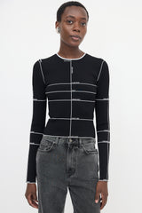 Vetements Jersey Jacquard Top