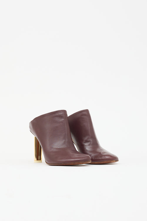 Vetements Leather Lighter Mule