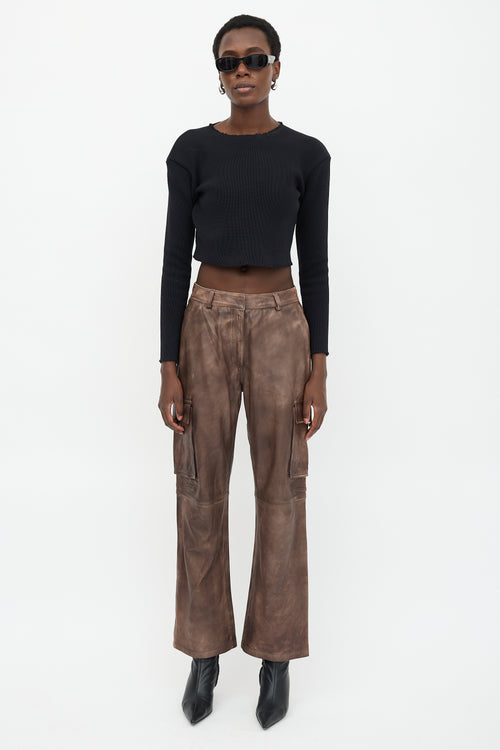 Vetements Summer 2015 Cropped Top