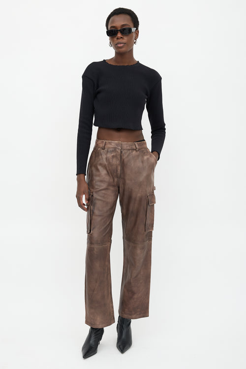 Vetements Summer 2015 Cropped Top