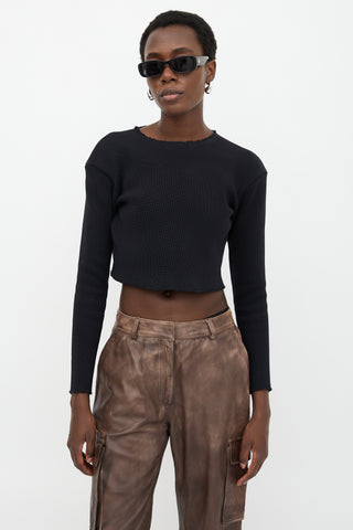 Vetements Summer 2015 Cropped Top