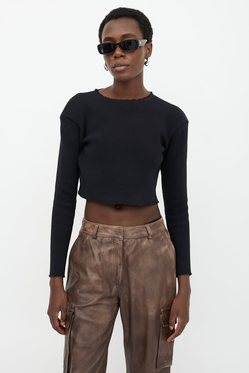 Vetements Summer 2015 Cropped Top