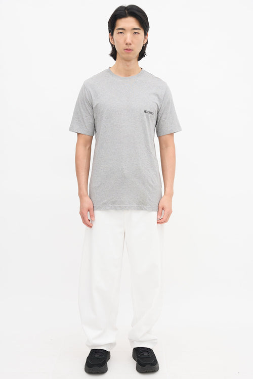 Vetements Winter 2021 Logo T-Shirt