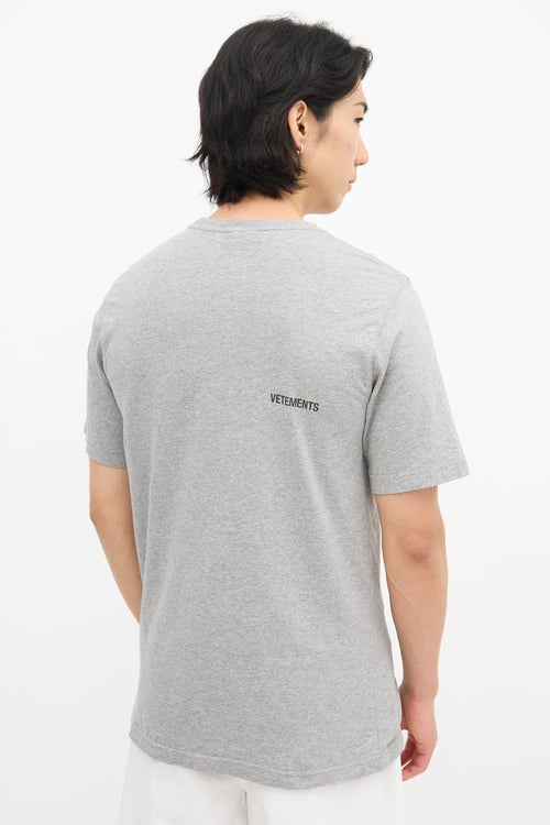 Vetements Winter 2021 Logo T-Shirt