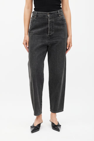 Vetements X Levi's Summer 2017 Black Tapered Jeans