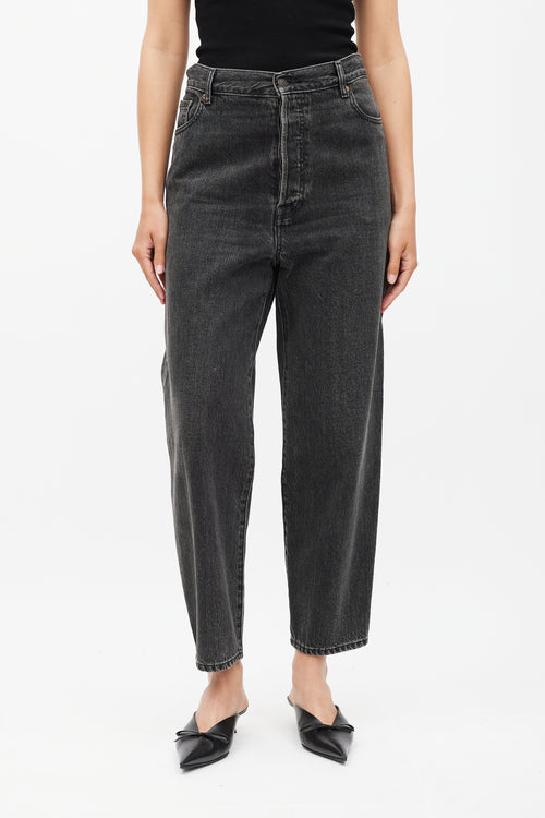 Vetements X Levi's Summer 2017 Black Tapered Jeans