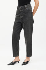 Vetements X Levi's Summer 2017 Black Tapered Jeans