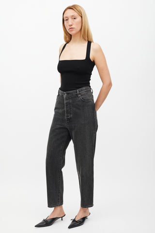 Vetements X Levi's Summer 2017 Black Tapered Jeans