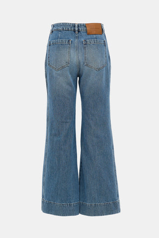 Victoria Beckham Alina Wide Leg Jeans