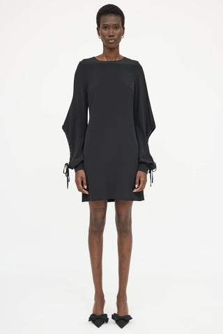 Victoria Beckham Drawstring Cutout Dress