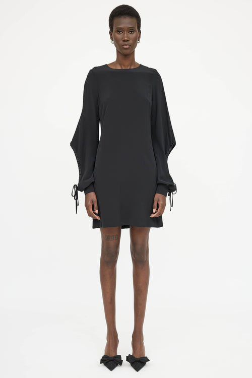 Victoria Beckham Drawstring Cutout Dress