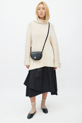 Victoria Beckham Black Nano Box Leather Bag