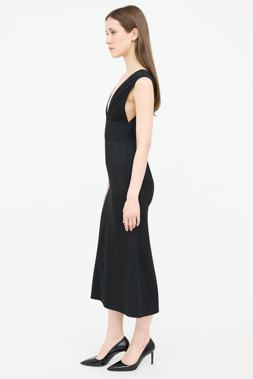 Victoria Beckham Darted Maxi Dress