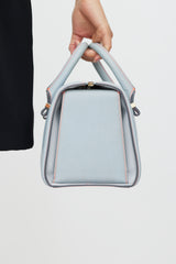 Victoria Beckham Blue & Orange Leather Tote