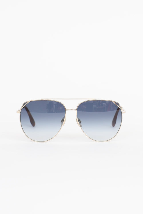 Victoria Beckham VB230S Aviator Sunglasses
