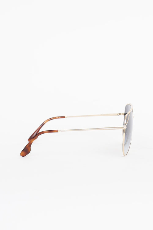 Victoria Beckham VB230S Aviator Sunglasses