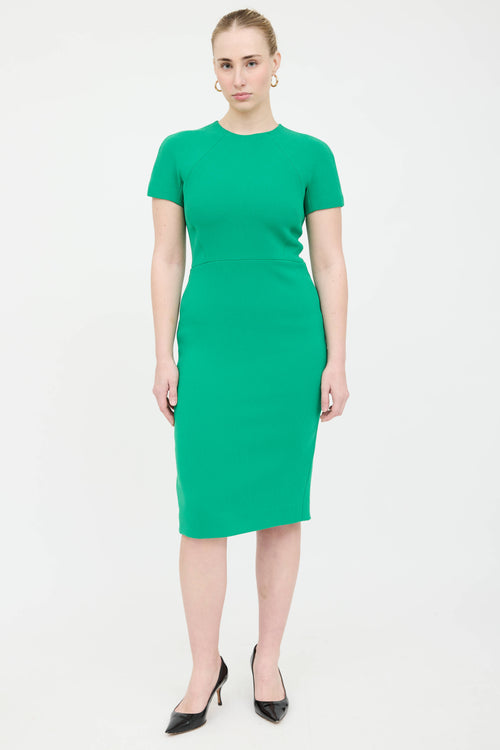 Victoria Beckham Darted Zipper Dress