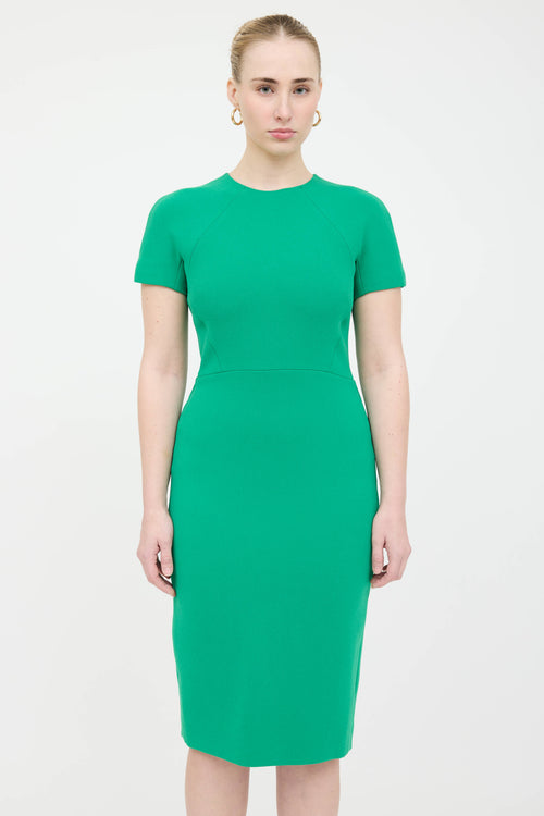 Victoria Beckham Darted Zipper Dress