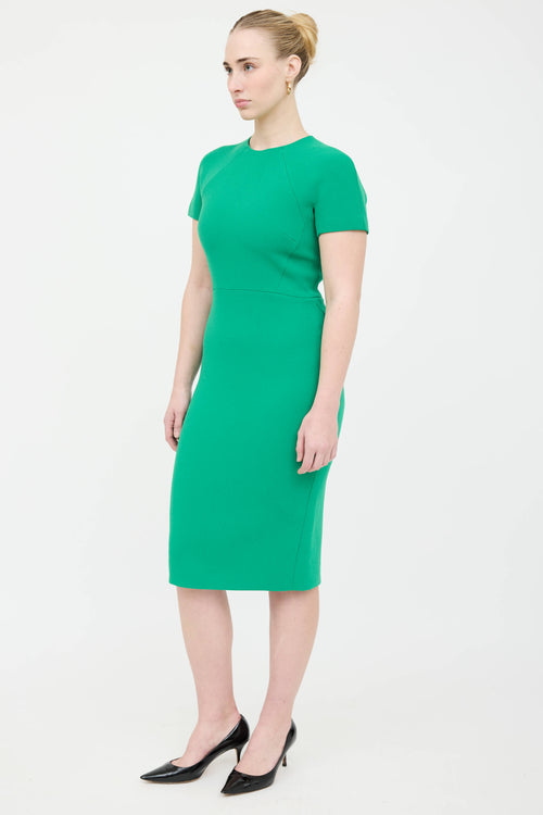 Victoria Beckham Darted Zipper Dress