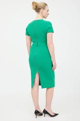Victoria Beckham Darted Zipper Dress