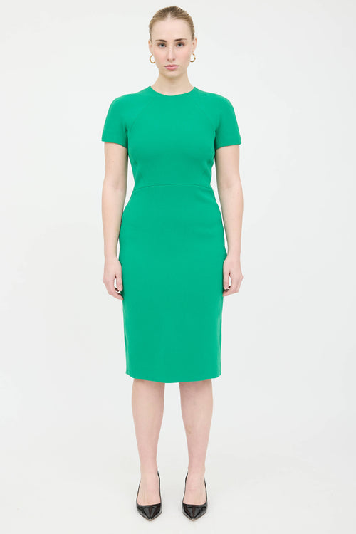 Victoria Beckham Darted Zipper Dress