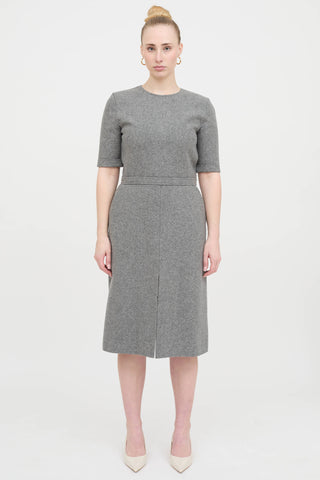 Wool Midi Dress