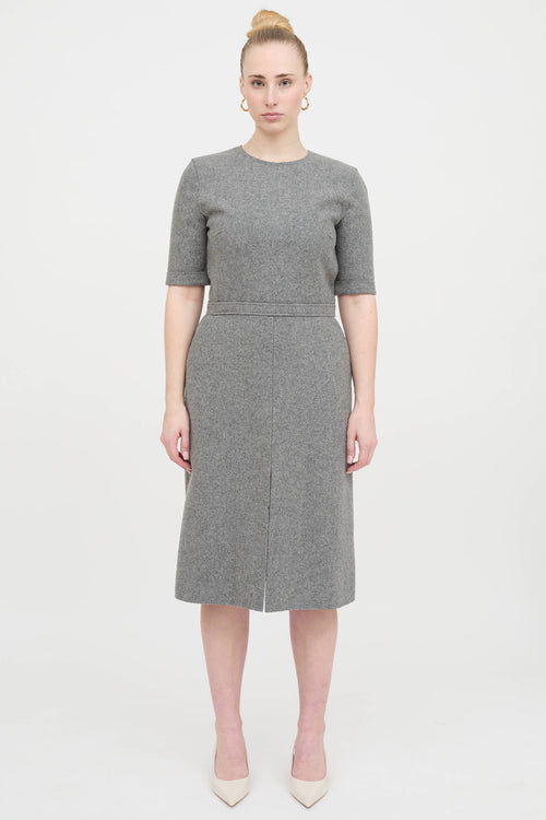 Wool Midi Dress