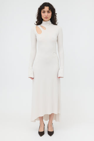 Victoria Beckham Knit Cutout Dress