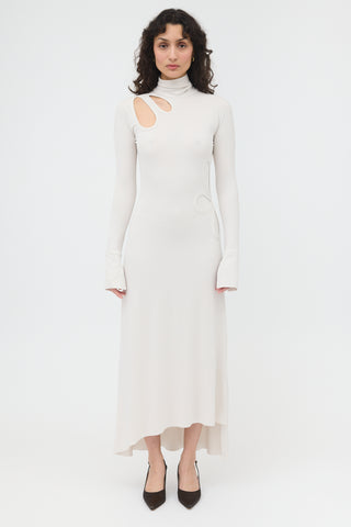 Victoria Beckham Knit Cutout Dress