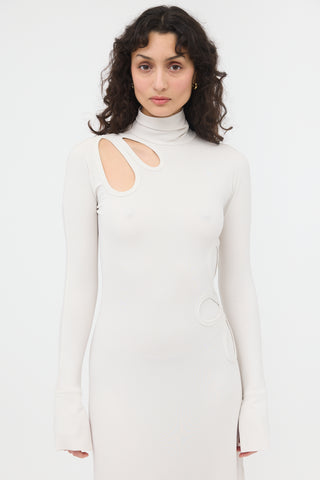 Victoria Beckham Knit Cutout Dress