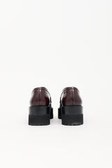 Victoria Beckham Patent Tassel Platform Loafer