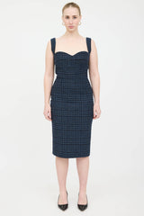 Victoria Beckham Body Tweed Panel Dress