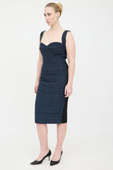 Victoria Beckham Body Tweed Panel Dress