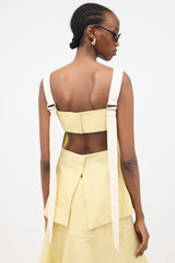 Victoria Beckham Poplin Cut Out Cami Top