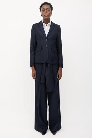 Victoria Beckham Single Breasted Blazer