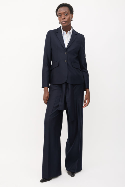 Victoria Beckham Single Breasted Blazer