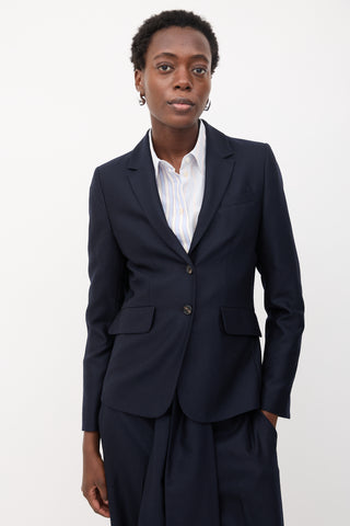 Victoria Beckham Single Breasted Blazer