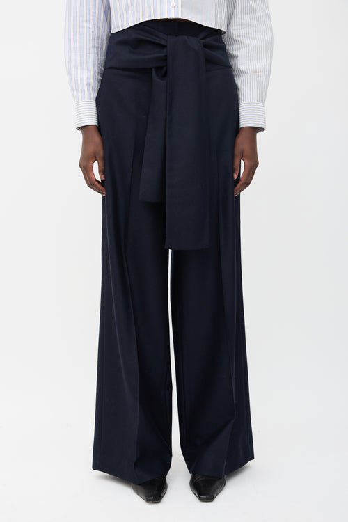 Victoria Beckham Sash Waist Trouser