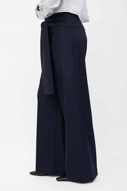 Victoria Beckham Sash Waist Trouser